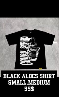 Black Awful Lotta Cough Syrup Shirt
