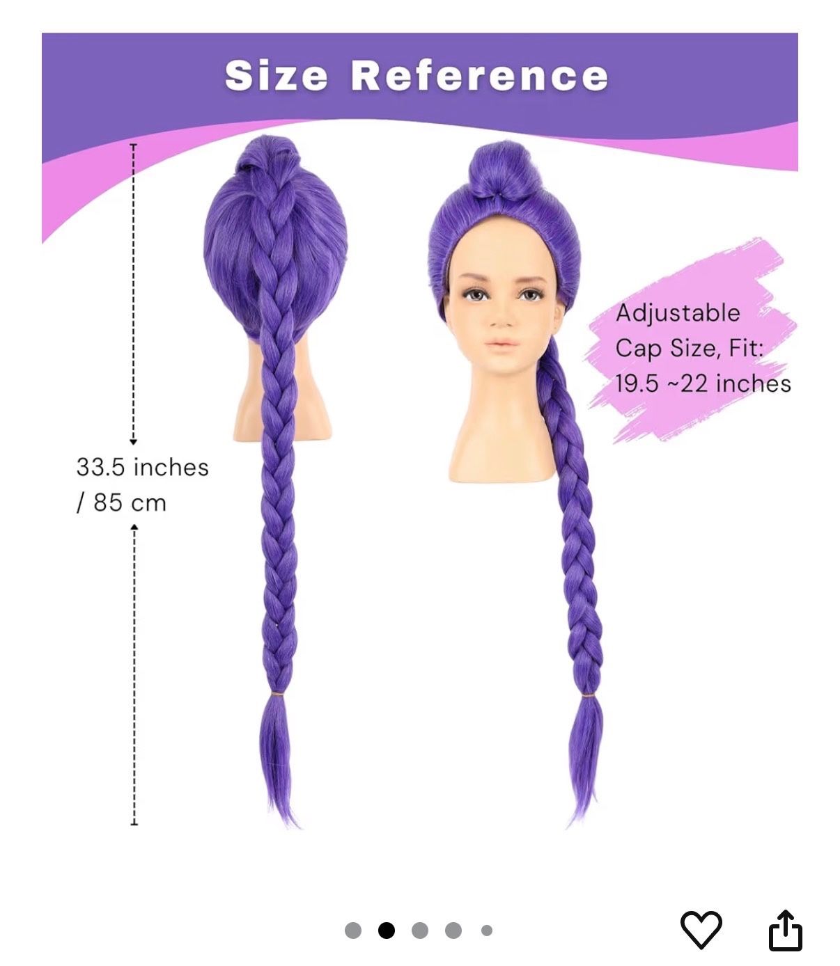 Rumi Demon Hunter Wig