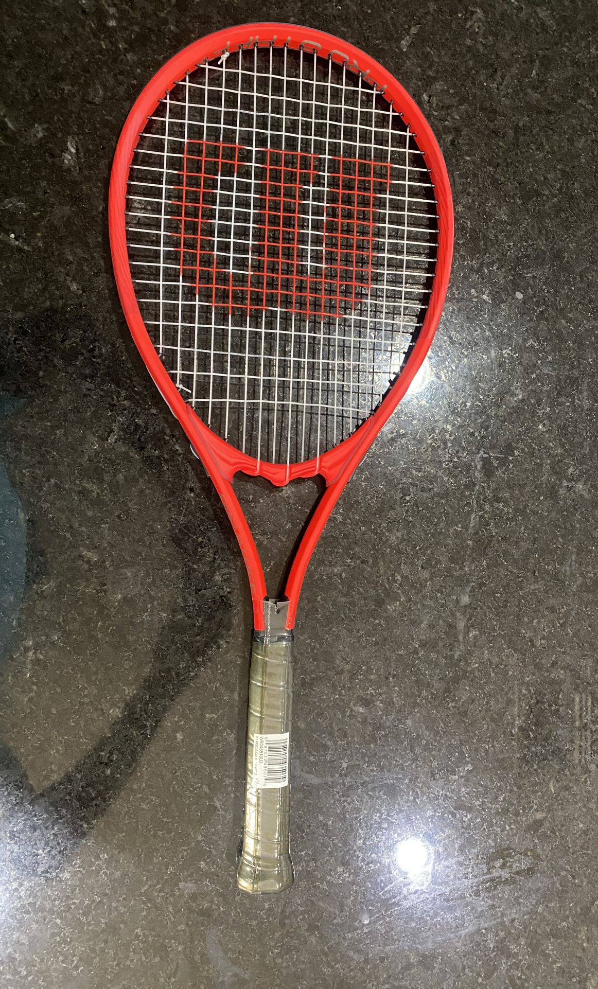 Wilson Pro Staff Precision XL 110 Adult Tennis Racket, Grip Size 3 - Red