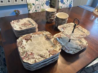 Fifth Avenue Gabrielle Cream Dishes