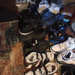 Brand New Jordans And A Pair Of Timberland Sizes11,11.5,12,13