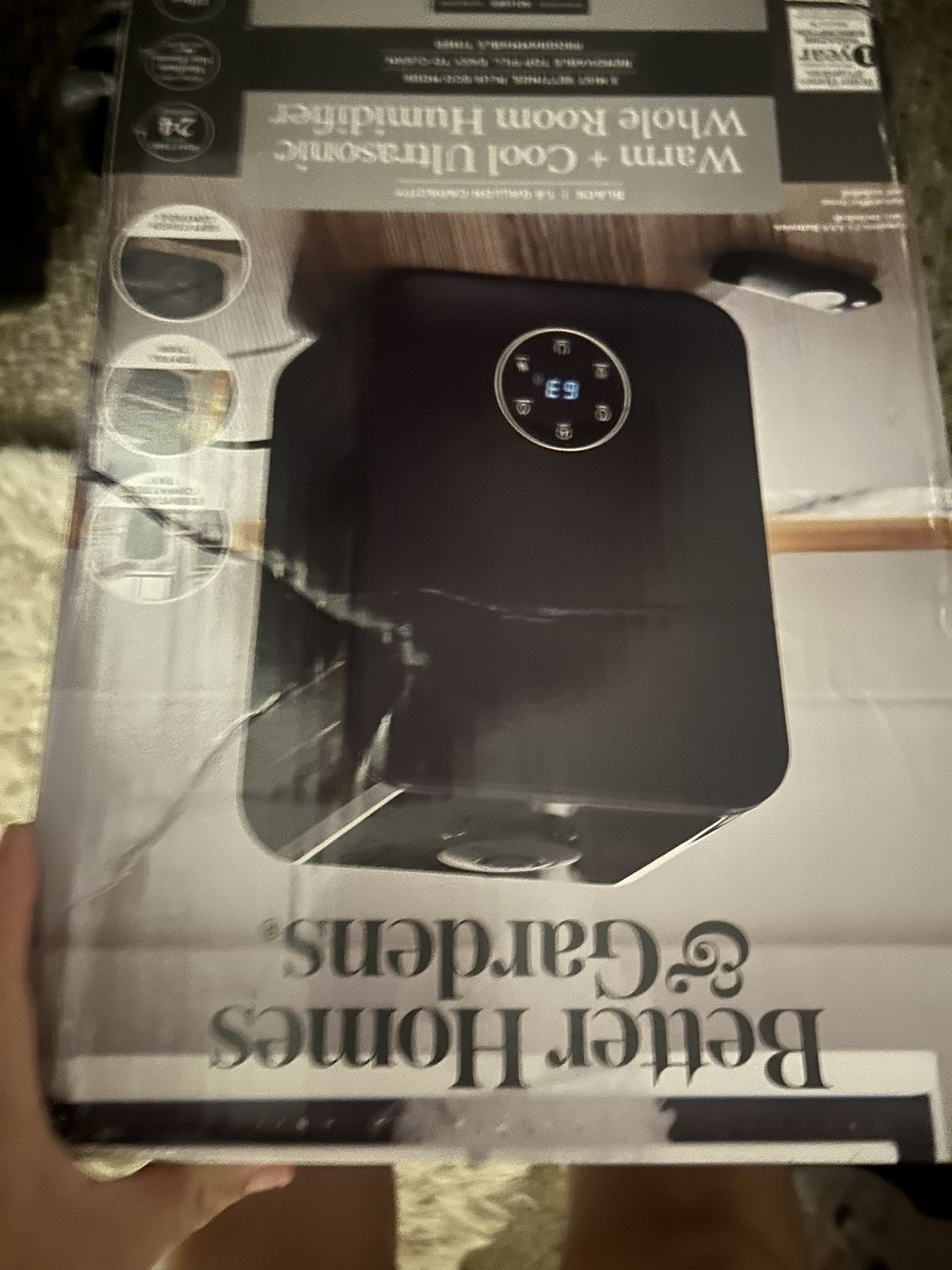 Better Homes And Gardens Hit And Cold Humidifier With Tray For Scent