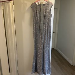 Gray Formal Dress