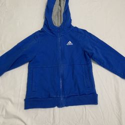 5T Boys Adidas Zip Up Hoodie