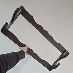 Vintage Wooden Sword Display Piece