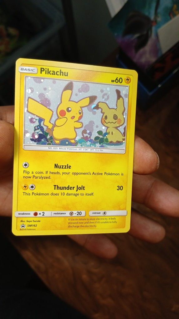 Pikachu SM162 Pokémon Black Star Promo