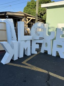 Letters For Props