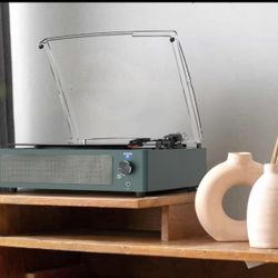 New Record Player w Built in Speaker