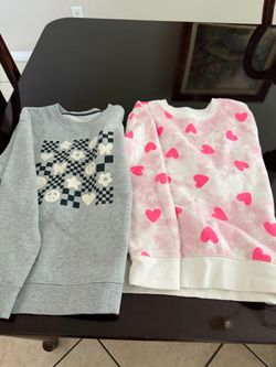 Girls Size 8 sweatshirts