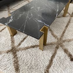 CB2 Alcide Marble Coffee Table