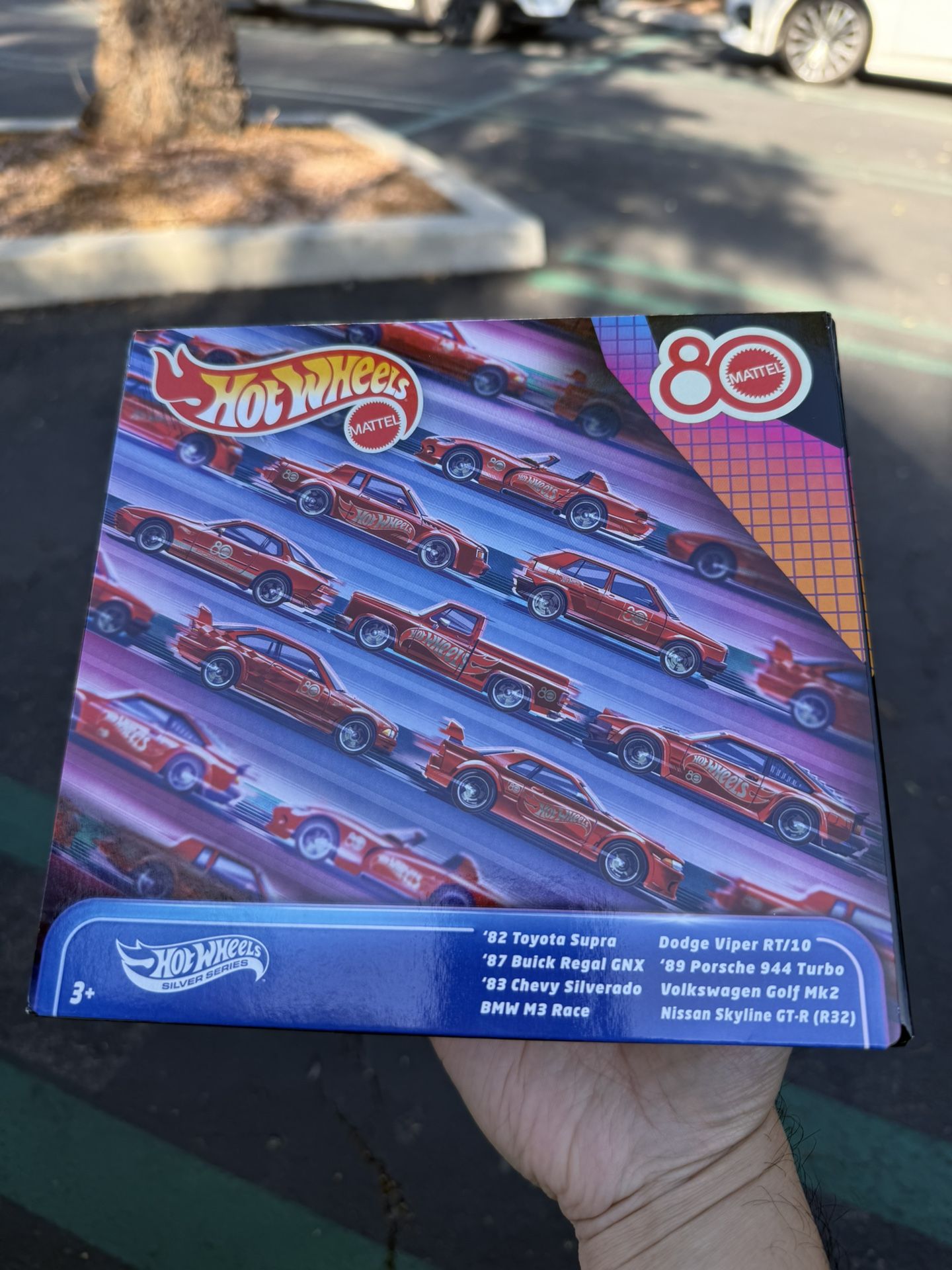 Hot Wheel Mattel 80th Toy Vehicle - 8pk (New)
