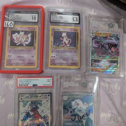 Pokemon Graded Slabs 
