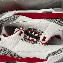 Cardinal Red Jordan 3