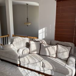 Loveseat And Armchair 