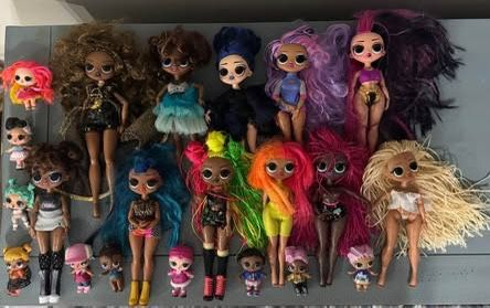 Large Lot of LOL OMG Surprise Dolls $50 for All