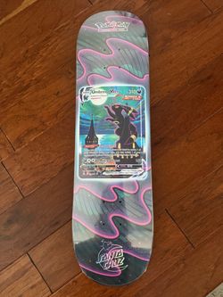 Santa Cruz x Pokemon Skateboard Umbreon Sylveon Dark Espeon Pikachu Zekrom