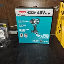 Makita XGT 40V 1/2: mid torque impact wrench