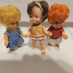 THE GANG VINTAGE DOLLS