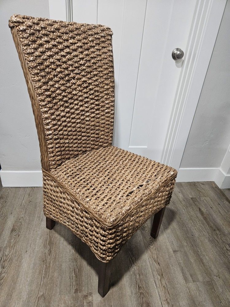 Woven Wicker Chair