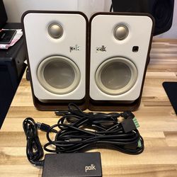 Polk Audio Hampden Powered Desktop Speakers w/ Bluetooth