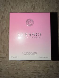 Versace Bright Crystal Eau De Toilette 3.0oz