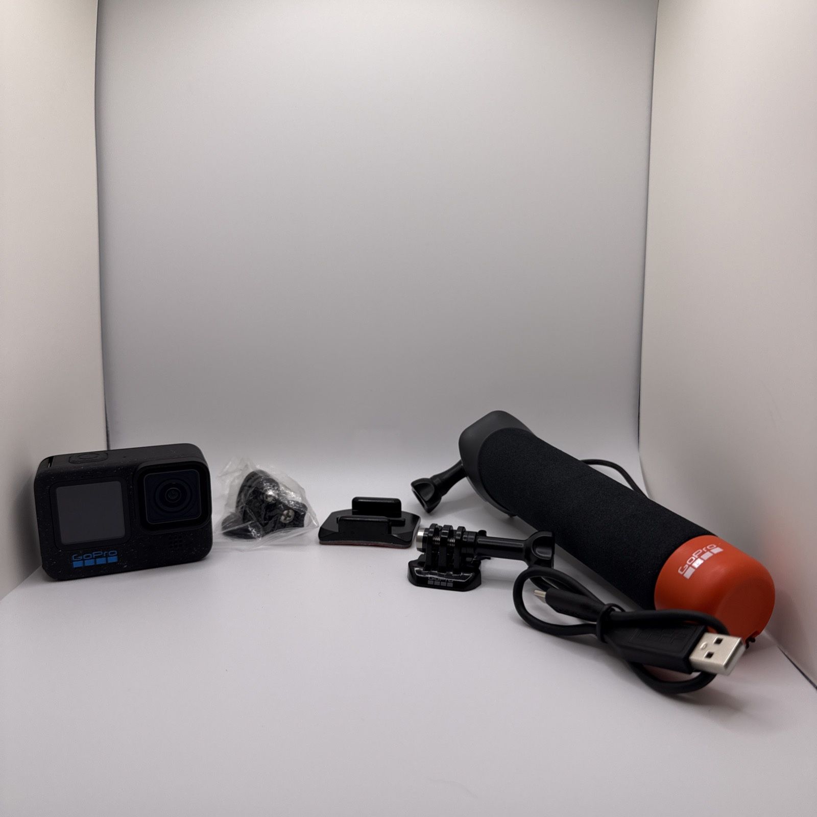 GoPro HERO12 Black – Used Once, Excellent Condition + Accessories Bundle
