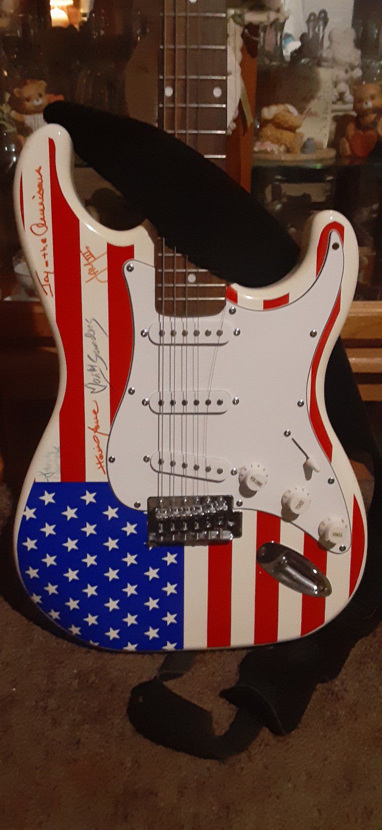 Electric Guitar With Jay And The Americans Autograph