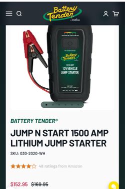 Battery Tender Jump Starter