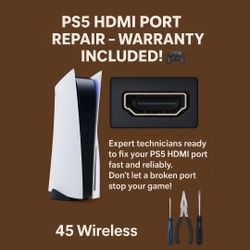 PS5 HDMI Port Repair