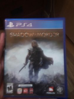 PS4 Shadow of Mordor