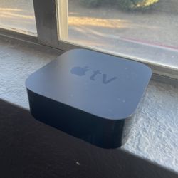 Apple Tv Box And Remote 