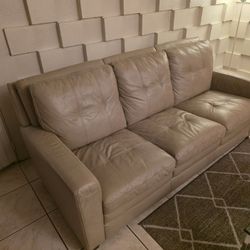 Leather Sofa