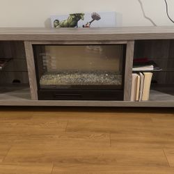 AURORA 71” LED MEDIA FIREPLACE