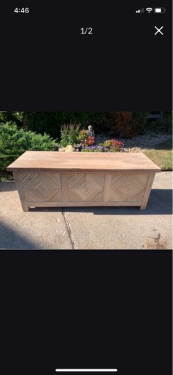Wooden Storage Chest