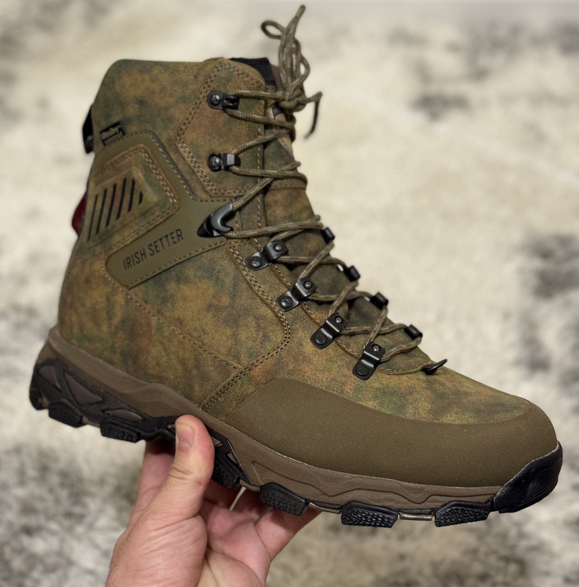 Irish Setter Boots Mens Size 12EE Camo 800g Thinsulate Gore-Tex Hunting 3859 Irish Setter Red Wing Gore-Tex 800g Thinsulate Hunting Boots  main image 4