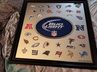 Bud Light NFL Mirror