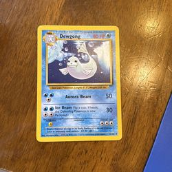 Dewgong Pokémon card
