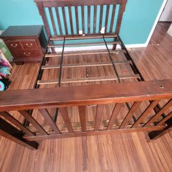 Full/Twin Bunk Bed Set 