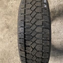 One Winter Tire 185 70 14 Winter 