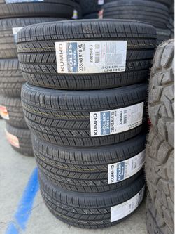 235/45/18 KUMHO 4 NEW TIRES INSTALLED ✅ INSTALADAS ✅ WE DO ALIGMENT 🔥