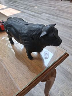 BULL PIGGY BANK COIN
