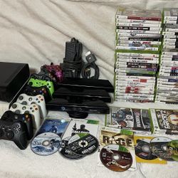 Xbox 360 Lot Tons Of Games And Extras 