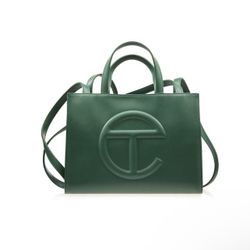 Telfar SHMedium Shopping Bag Dark Olive 