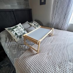 Solid Oak Bed Tray Table 
