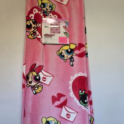 ♥️ Powerpuff Girls Valentine's Blanket ♥️