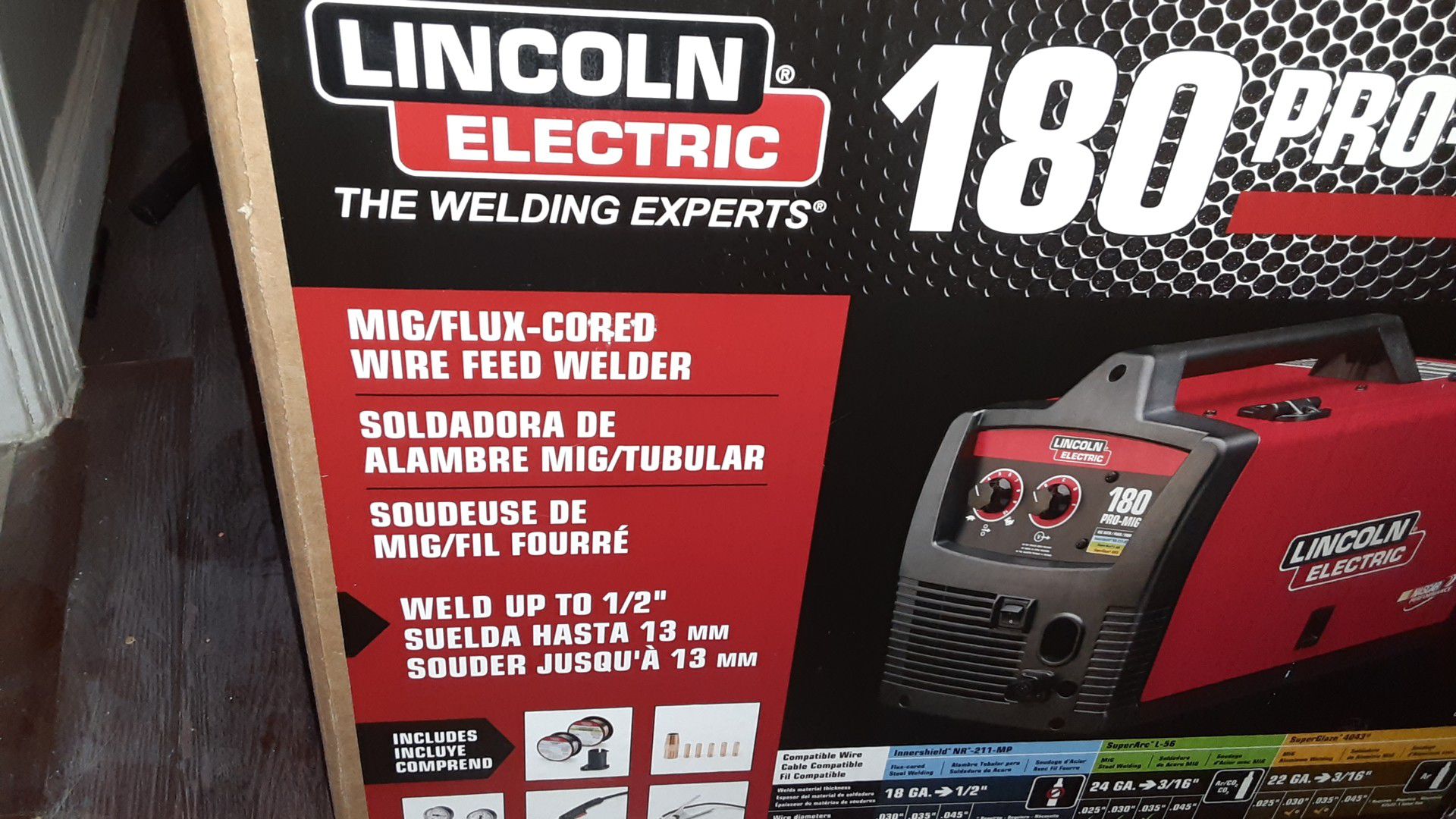 Lincoln electric welder 180 PRO-MIG