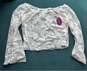 New Off The Shoulder Lace Top