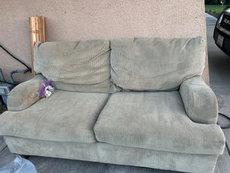 FREE Two-Seat Sofa & Blinds – Free to a Good Home!