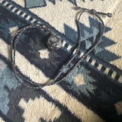 Handmade Crystal Hemp Necklace 