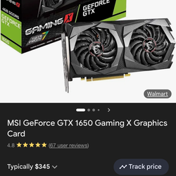 1650 graphics card